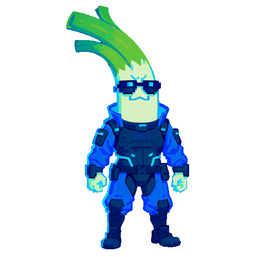 CYBERLEEK mascot